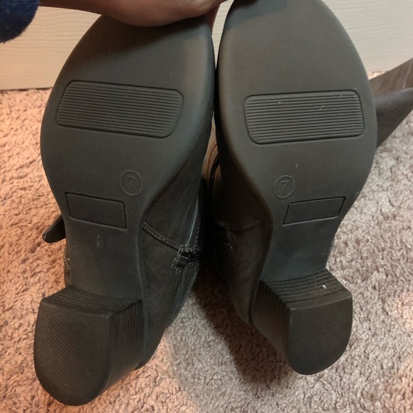 GRAY RIDING BOOTS - Picture 4 of 4